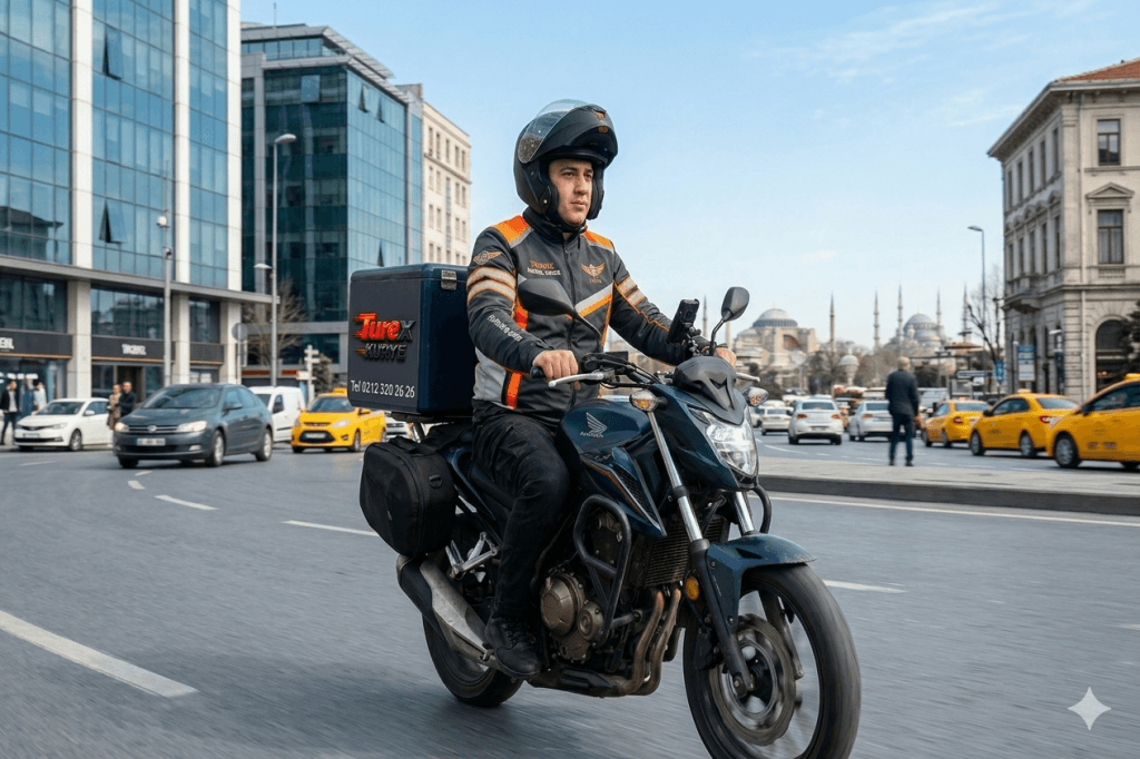 Turex Kurye İstanbul normal motorlu kurye hizmeti v