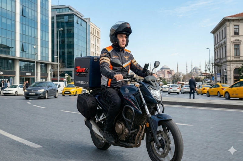 Turex Kurye İstanbul normal motorlu kurye hizmeti v